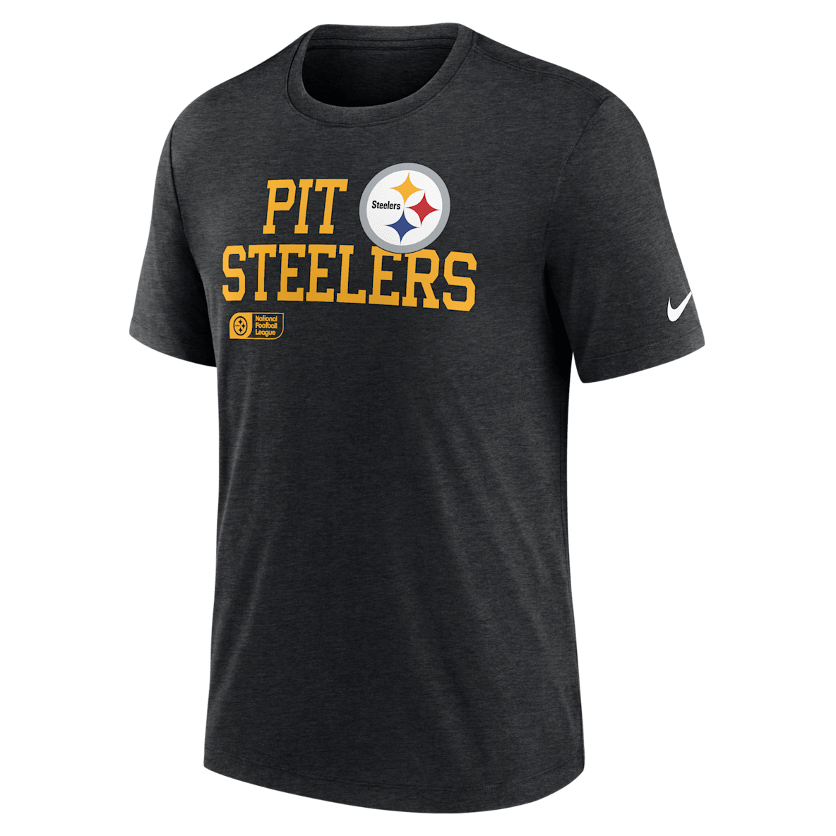 Pittsburgh Steelers Overlap Lockup Pittsburgh Steelers Overlap Lockup Men's Nike NFL T-Shirt