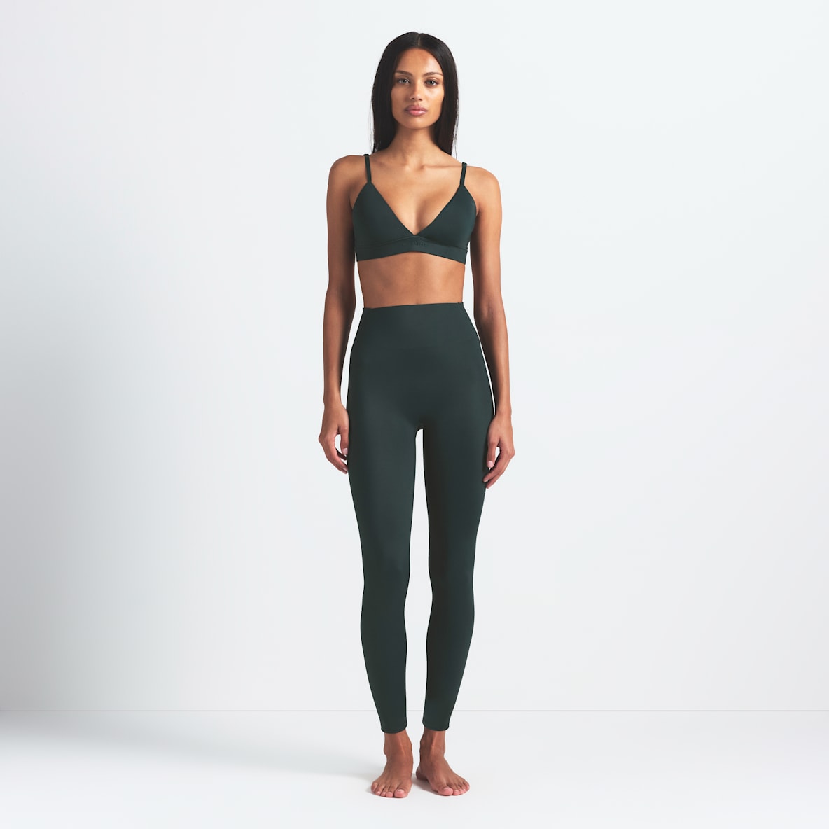 NikeSKIMS Shine Women's High-Waisted Bonded 26" Leggings