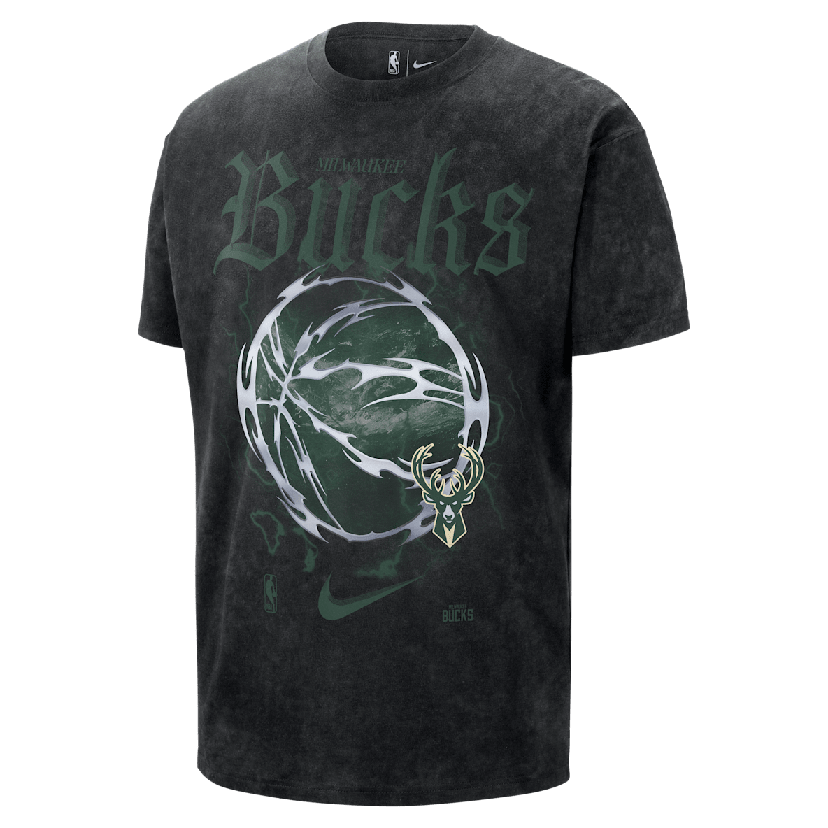 Milwaukee Bucks Courtside "Halloween" Milwaukee Bucks Courtside "Halloween" Men's Nike NBA Max90 T-Shirt