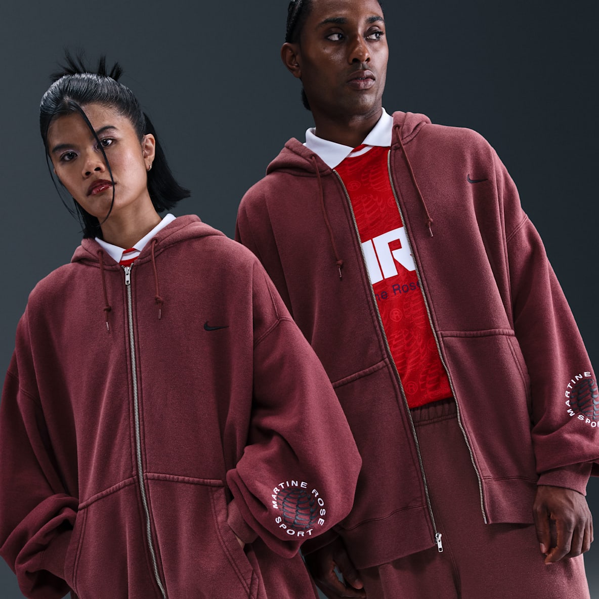 Nike x Martine Rose Nike x Martine Rose Men's Full-Zip Hoodie