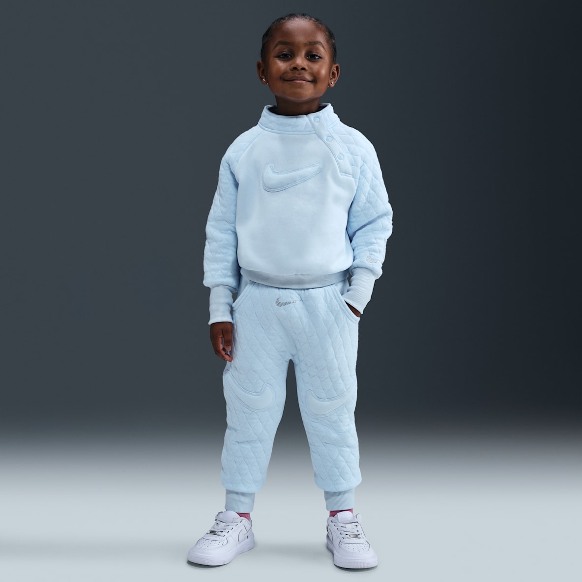 ナイキ レディー、セット！ ベビー ツーピース ジョガーパンツ セットアップ