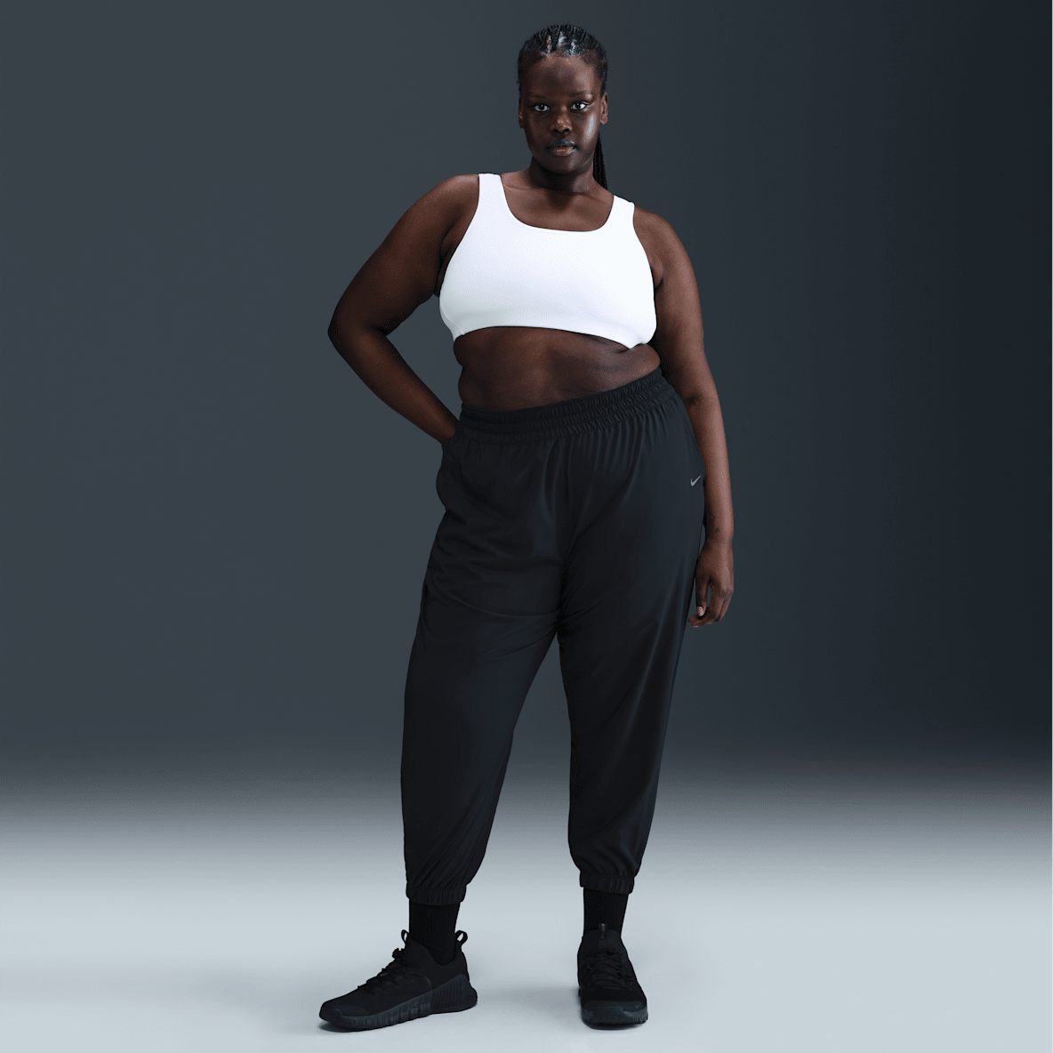 Nike One Nike One Women's Dri-FIT High-Waisted 7/8 Joggers (Plus Size)