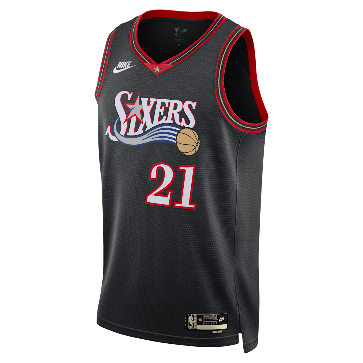 76ers de Philadelphie 2025/26 Hardwood Classics 76ers de Philadelphie 2025/26 Hardwood Classics Maillot Nike Dri-FIT NBA Swingman pour homme