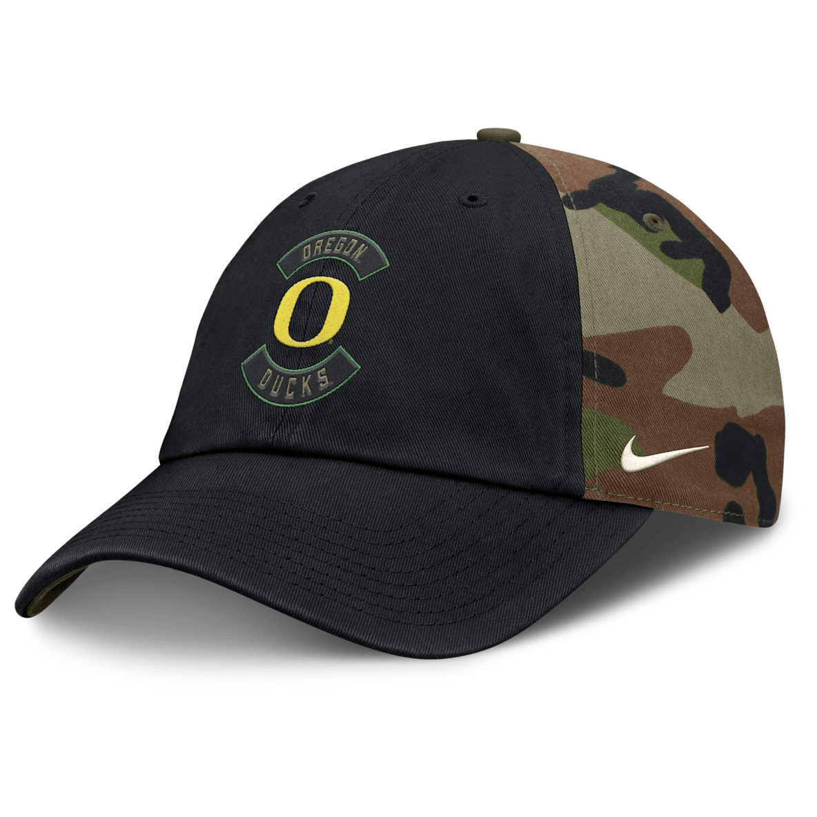 Oregon 2025 Military Appreciation Club Oregon 2025 Military Appreciation Club Men's Nike College Adjustable Hat