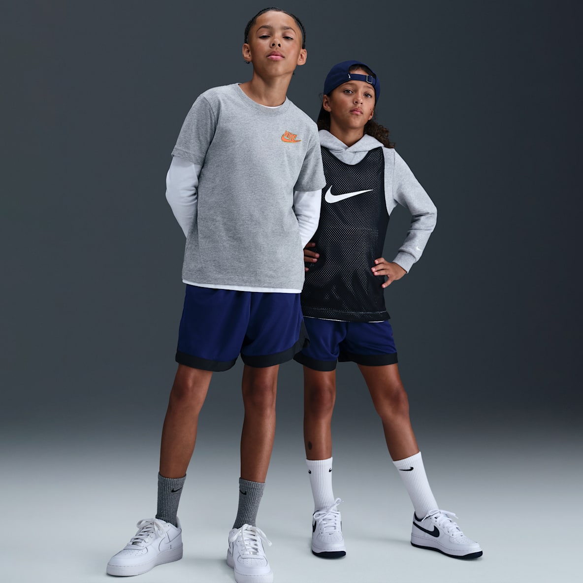 Nike Court Big Kids' Dri-FIT 5" Basketball Shorts