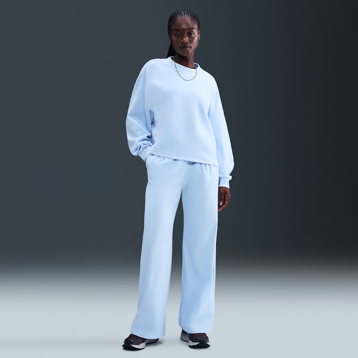 Nike 24.7 PerfectStretch Nike 24.7 PerfectStretch Women's Dri-FIT High-Waisted Loose Wide-Leg Trousers
