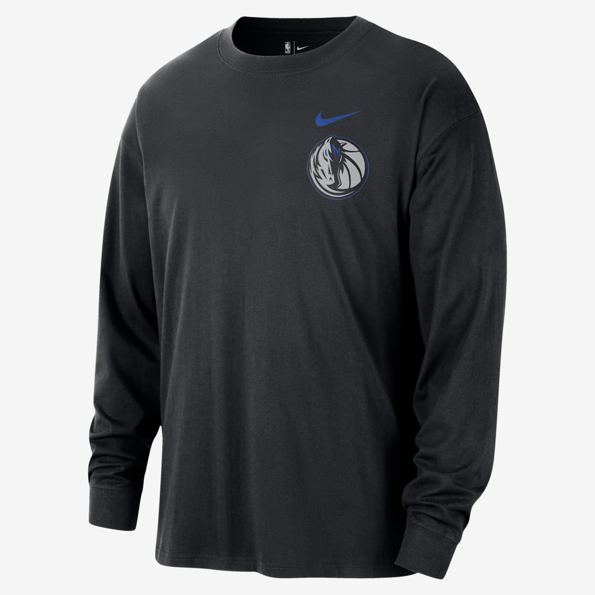 Dallas Mavericks Essential City Edition Men's Nike NBA Long-Sleeve T-Shirt
