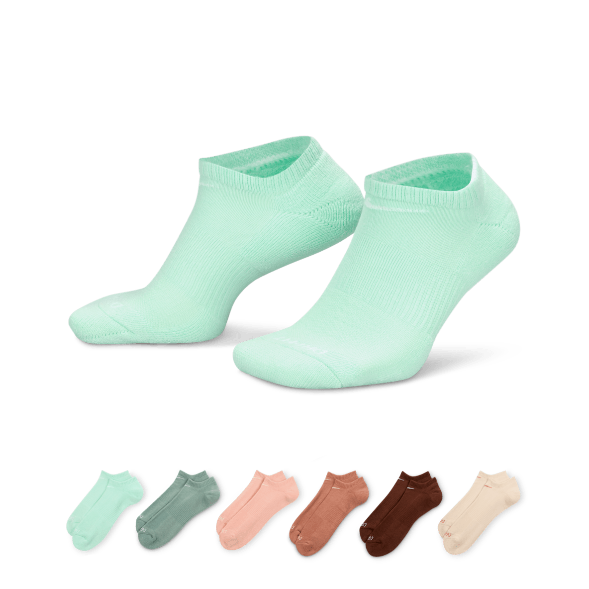 Nike Everyday Plus Cushioned Nike Everyday Plus Cushioned Calcetines de entrenamiento invisibles (6 pares)