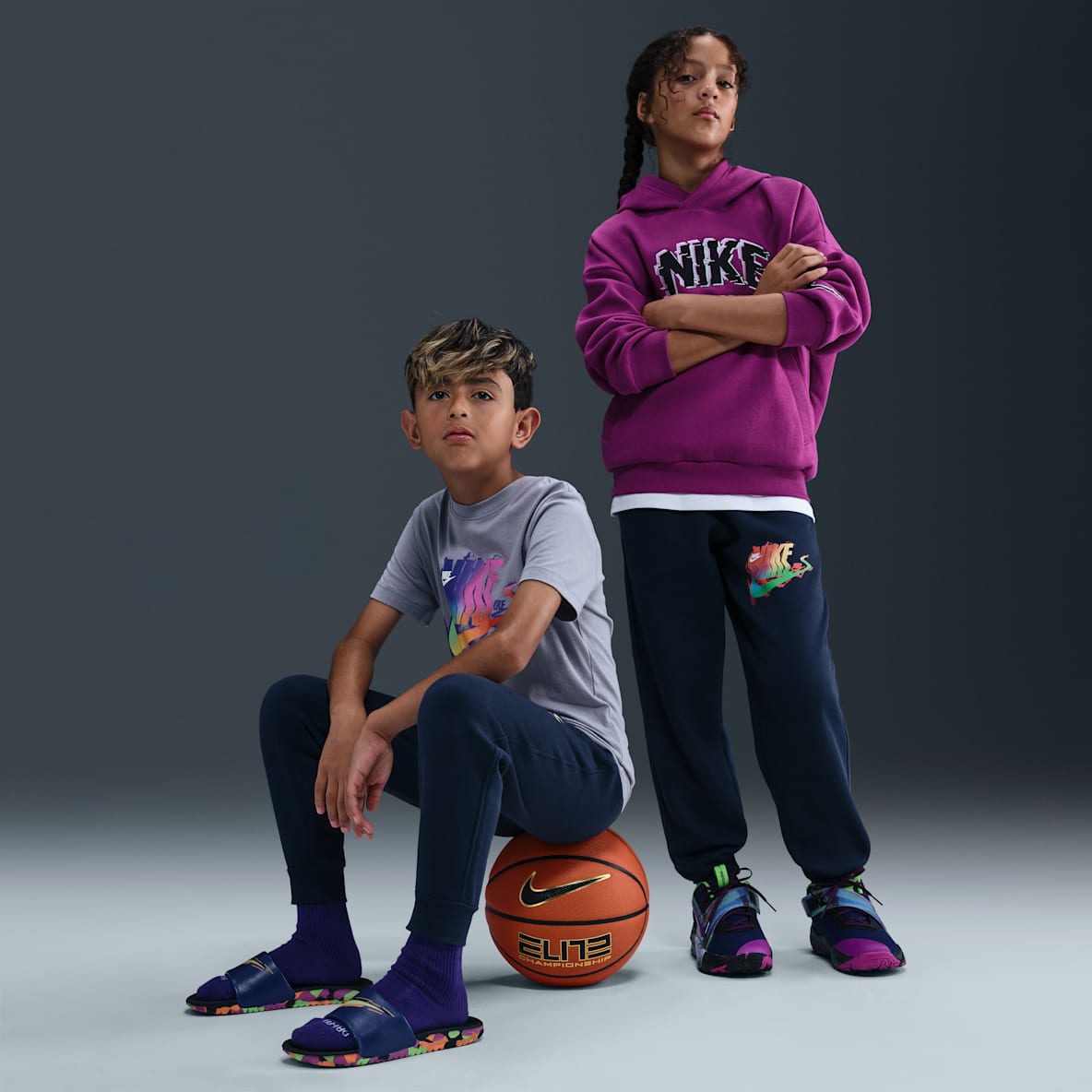 Nike Sportswear Club Fleece Nike Sportswear Club Fleece Joggers para niños talla grande