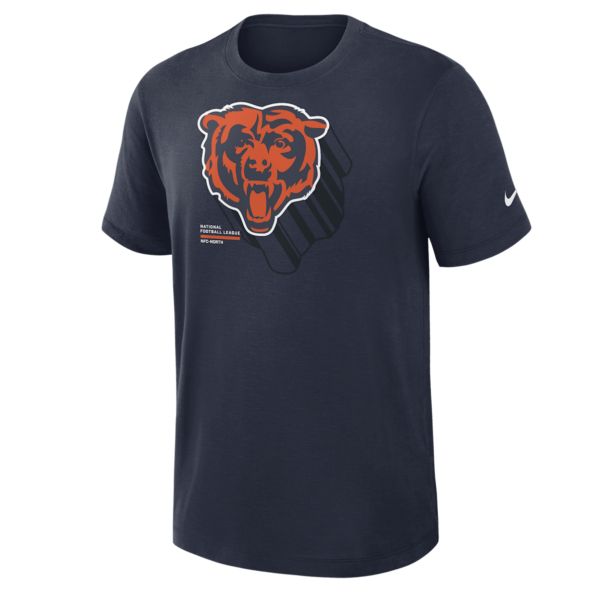 Chicago Bears Slub Men's Nike Dri-FIT NFL T-Shirt
