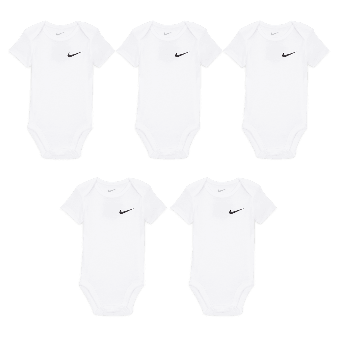 Nike Essentials Nike Essentials Baby (0-9M) 5-Pack Bodysuit Set