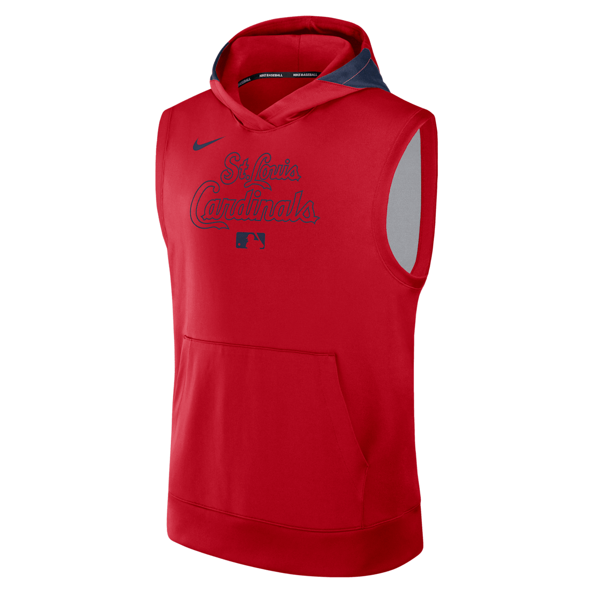 St. Louis Cardinals Authentic Collection St. Louis Cardinals Authentic Collection Men’s Nike Dri-FIT MLB Sleeveless Pullover Hoodie