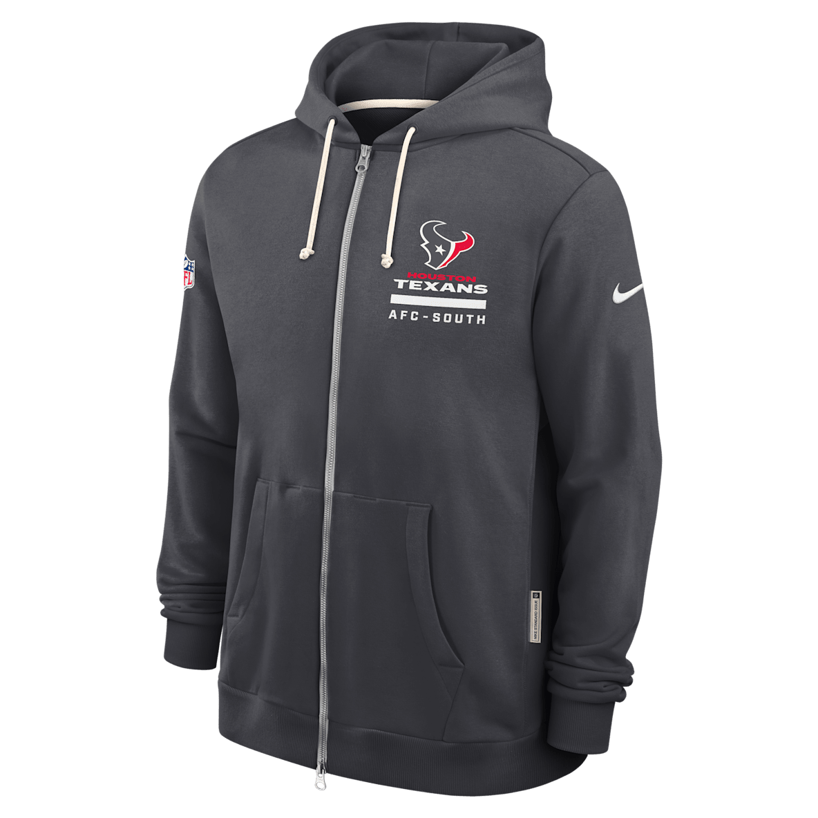 Houston Texans Utility Player Sideline Houston Texans Utility Player Sideline Men's Nike Dri-FIT NFL Full-Zip Hoodie