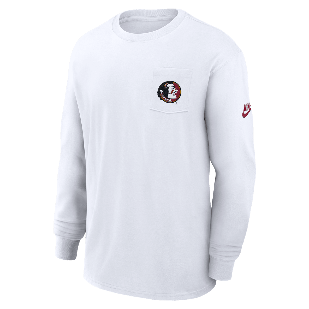 Florida State Seminoles Legacy Max90 Pocket Florida State Seminoles Legacy Max90 Pocket Men's Nike College Long-Sleeve T-Shirt