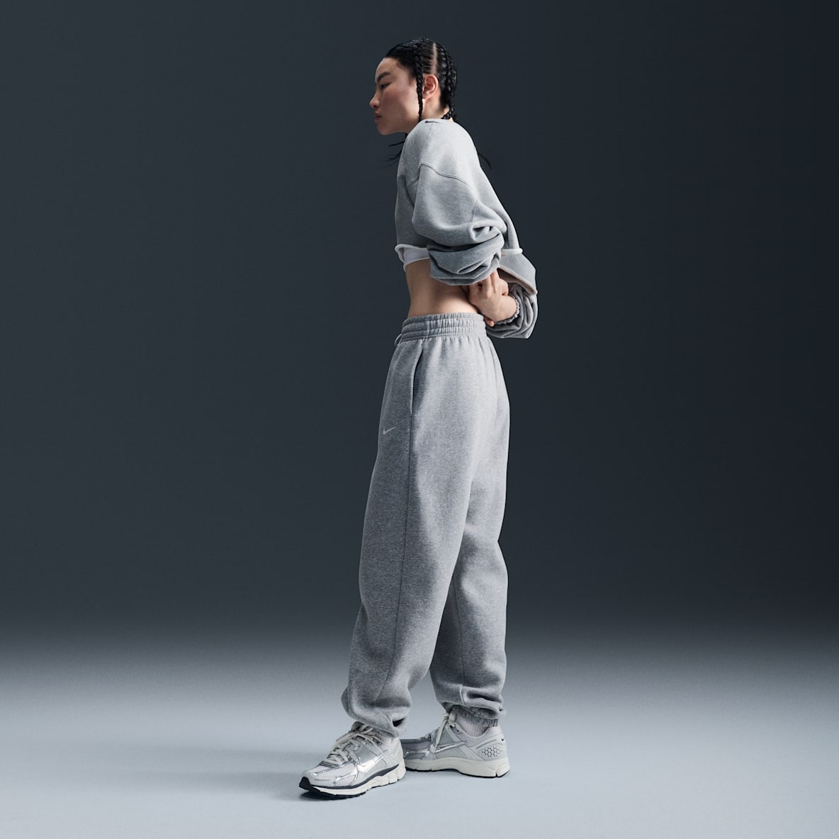 Nike Sportswear Phoenix Fleece Nike Sportswear Phoenix Fleece Oversized joggingbroek met hoge taille voor dames