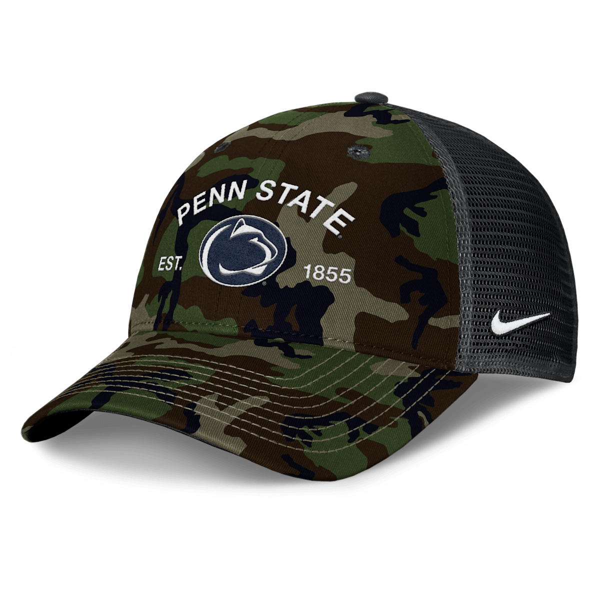 Penn State 2025 Military Appreciation Rise Penn State 2025 Military Appreciation Rise Men's Nike College Trucker Adjustable Hat