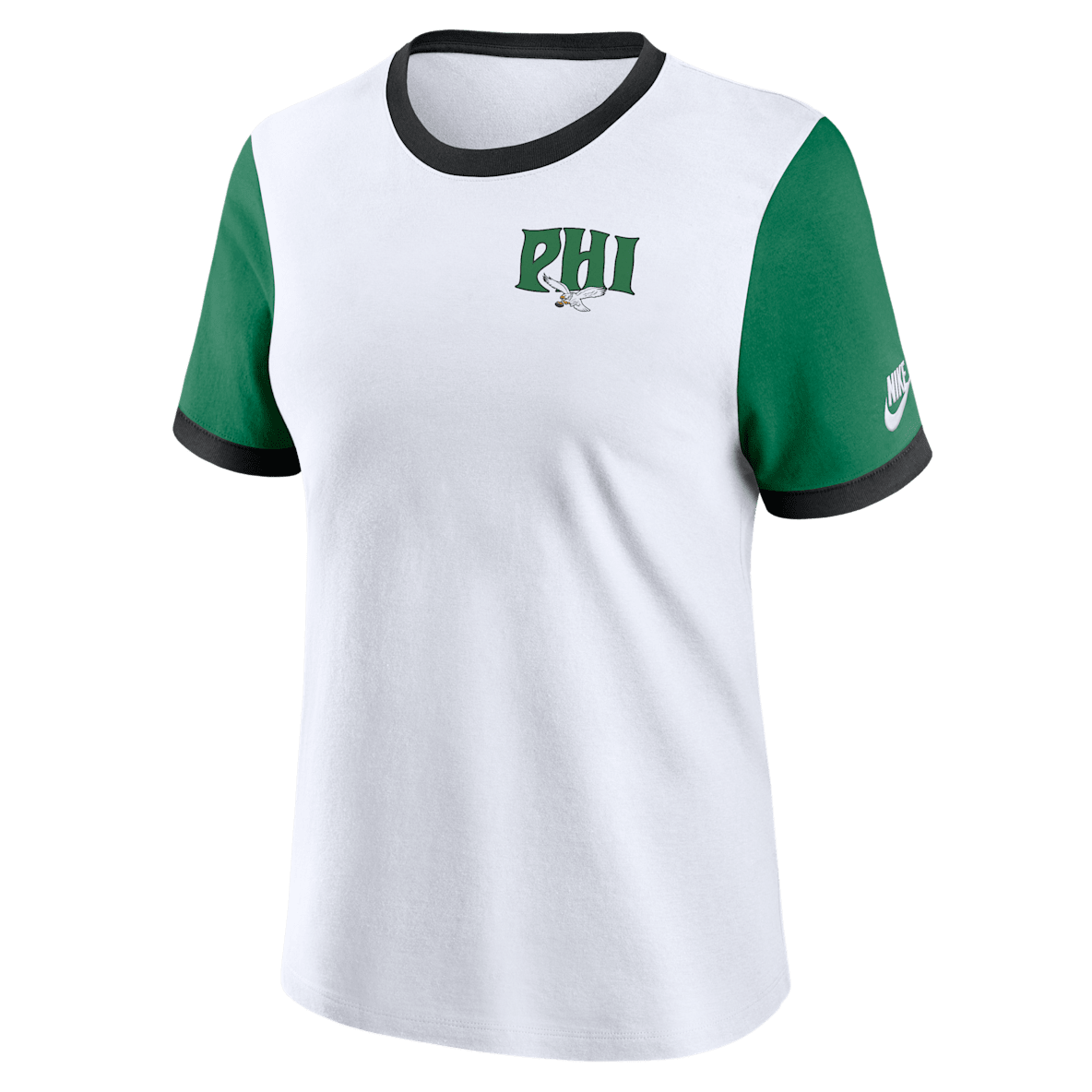 Philadelphia Eagles Rewind Philadelphia Eagles Rewind Women's Nike NFL Ringer T-Shirt