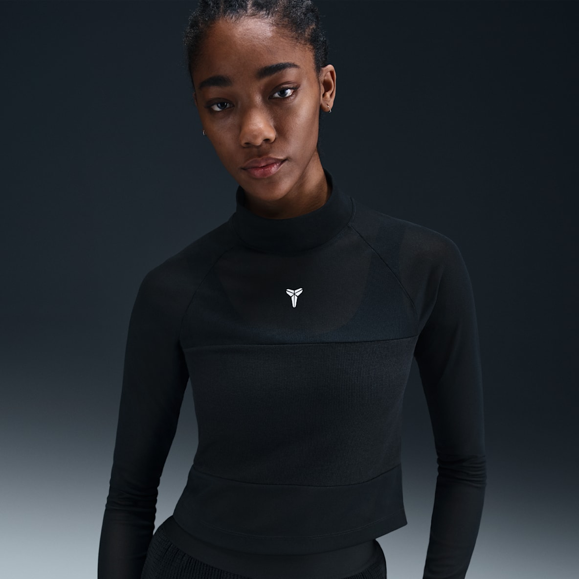 Kobe Women's Long-Sleeve Cropped Top