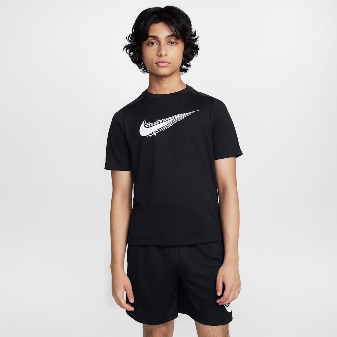 Nike Multi Nike Multi Older Kids' (Boys') Dri-FIT Short-Sleeve Top