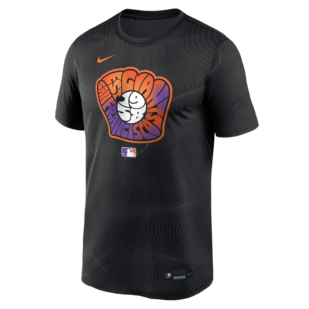 San Francisco Giants Authentic Collection City Connect Velocity San Francisco Giants Authentic Collection City Connect Velocity Men's Nike Dri-FIT MLB T-Shirt