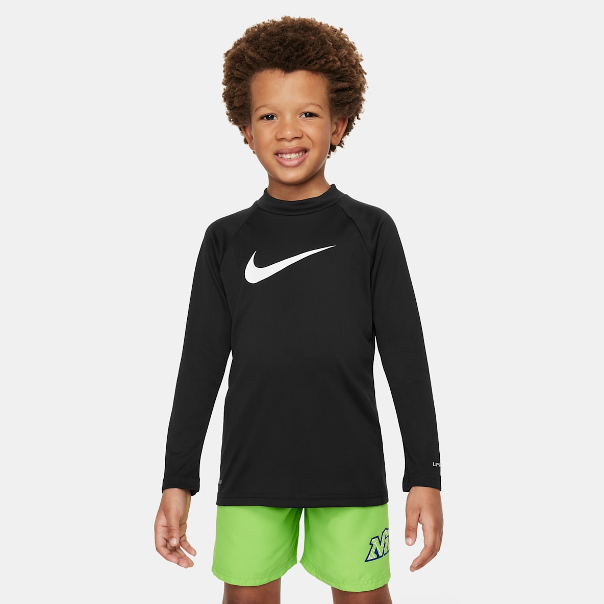 Natación Nike Natación Nike Playera de manga larga Hydroguard para niño talla pequeña