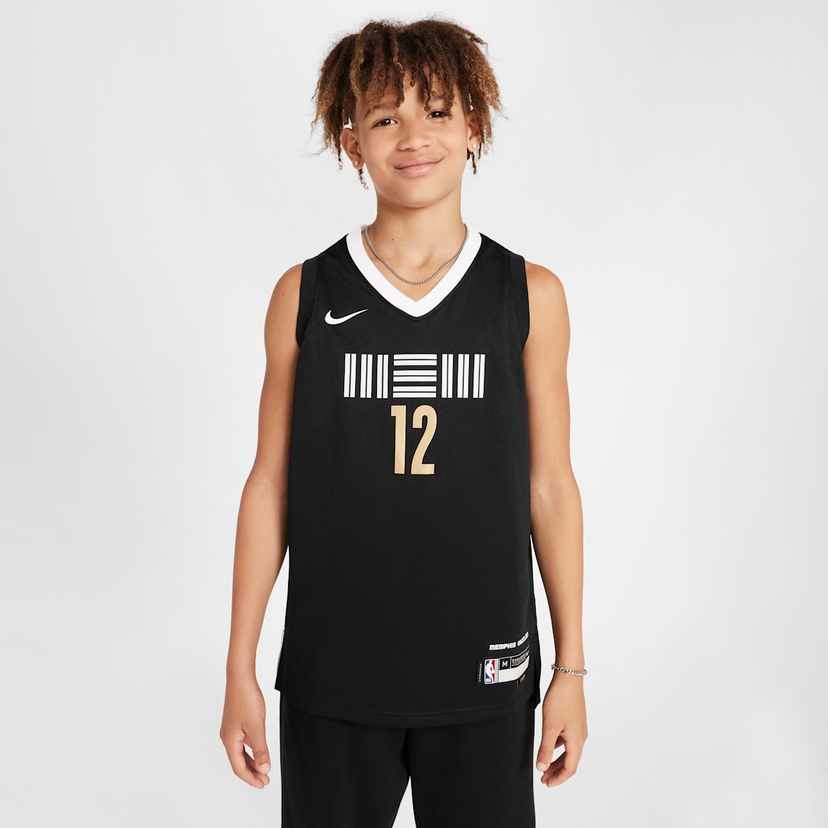 Ja Morant Memphis Grizzlies 2023/24 City Edition Ja Morant Memphis Grizzlies 2023/24 City Edition Camiseta Nike Dri-FIT NBA Swingman - Niño/a