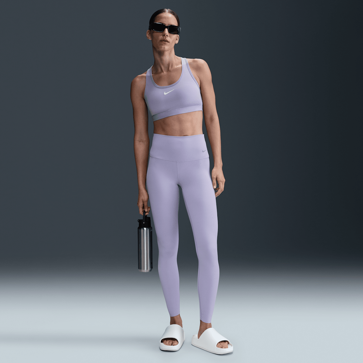 Nike Zenvy Nike Zenvy Γυναικείο ψηλόμεσο κολάν με κανονικό μήκος