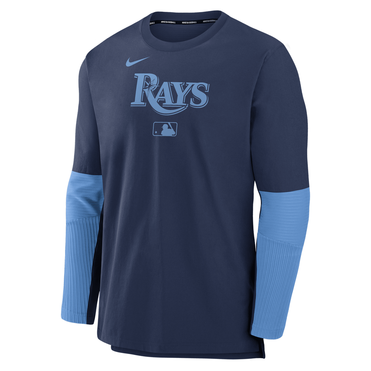 Tampa Bay Rays Authentic Collection Player Tampa Bay Rays Authentic Collection Player Sudadera sin cierre Nike Dri-FIT de la MLB para hombre