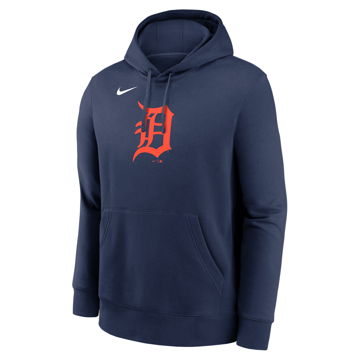 Detroit Tigers Logo Club Detroit Tigers Logo Club Men's Nike MLB Pullover Hoodie