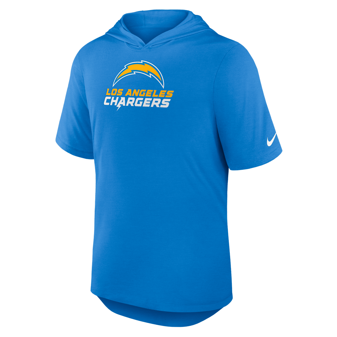 Los Angeles Chargers Men's Nike Dri-FIT NFL Hooded T-Shirt