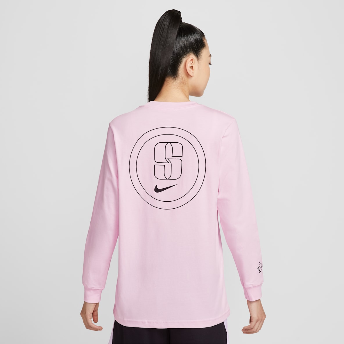 Sabrina Sabrina Women's Long-Sleeve Basketball T-Shirt