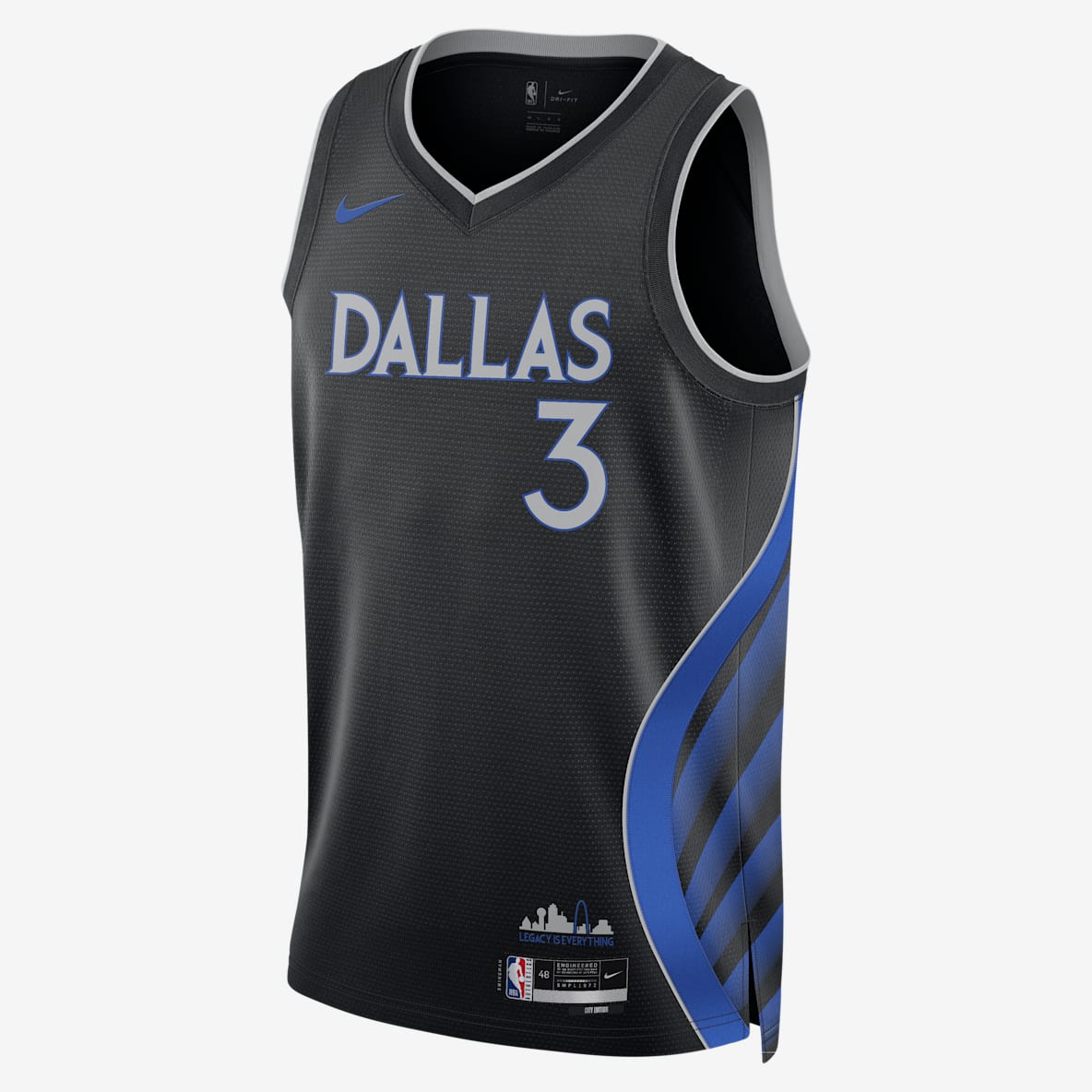 앤서니 데이비스 댈러스 매버릭스 시티 에디션 남성 나이키 NBA 스윙맨 저지