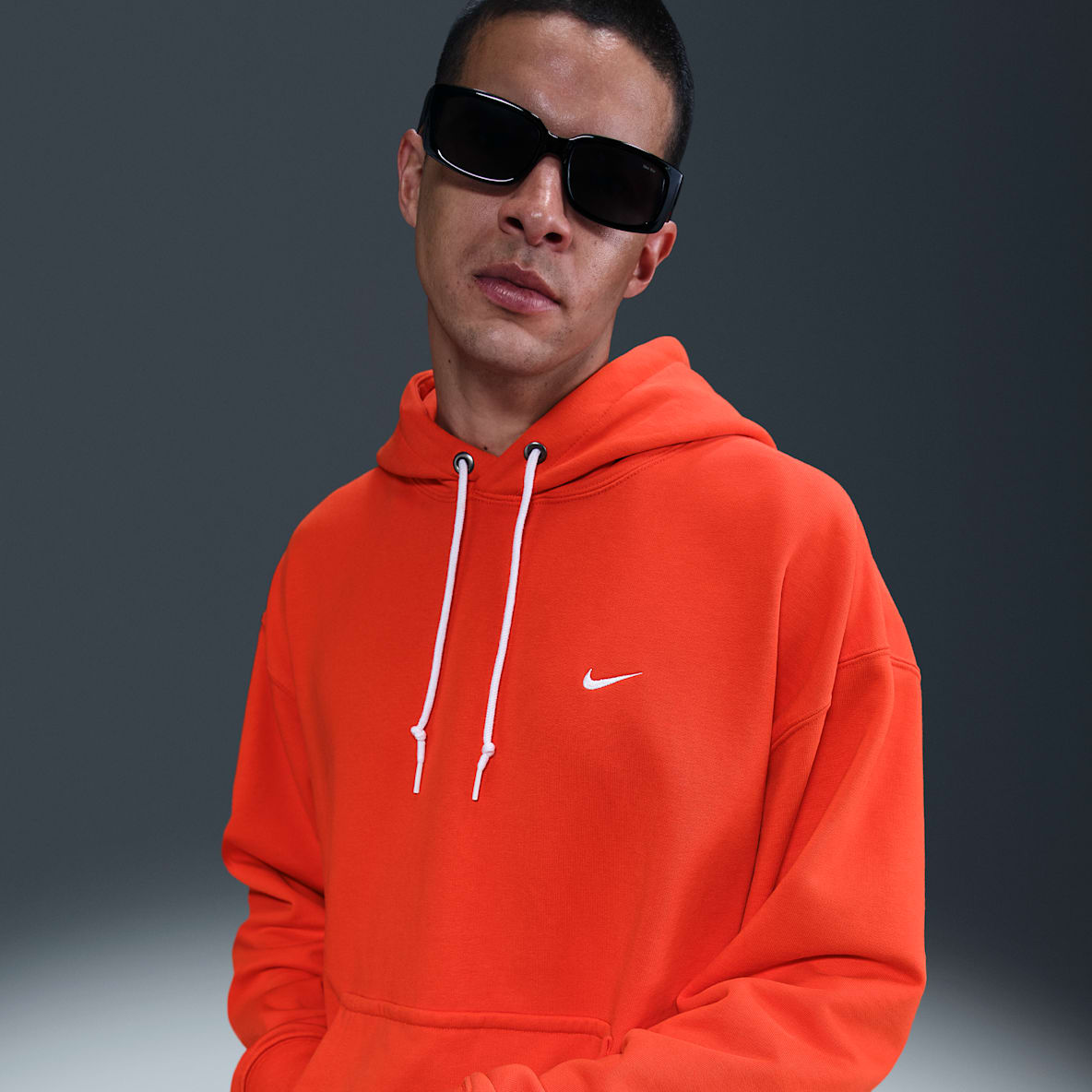 Nike Solo Swoosh Nike Solo Swoosh Men's French Terry Pullover Hoodie