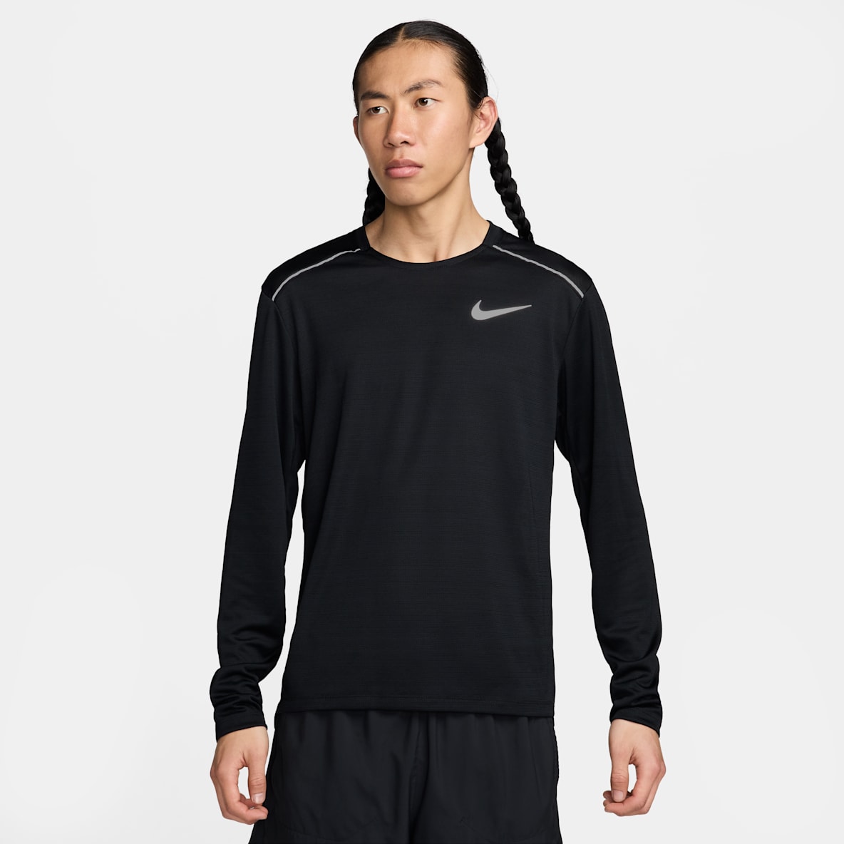 ナイキ Dri-FIT マイラー メンズ ロングスリーブ ランニングトップ