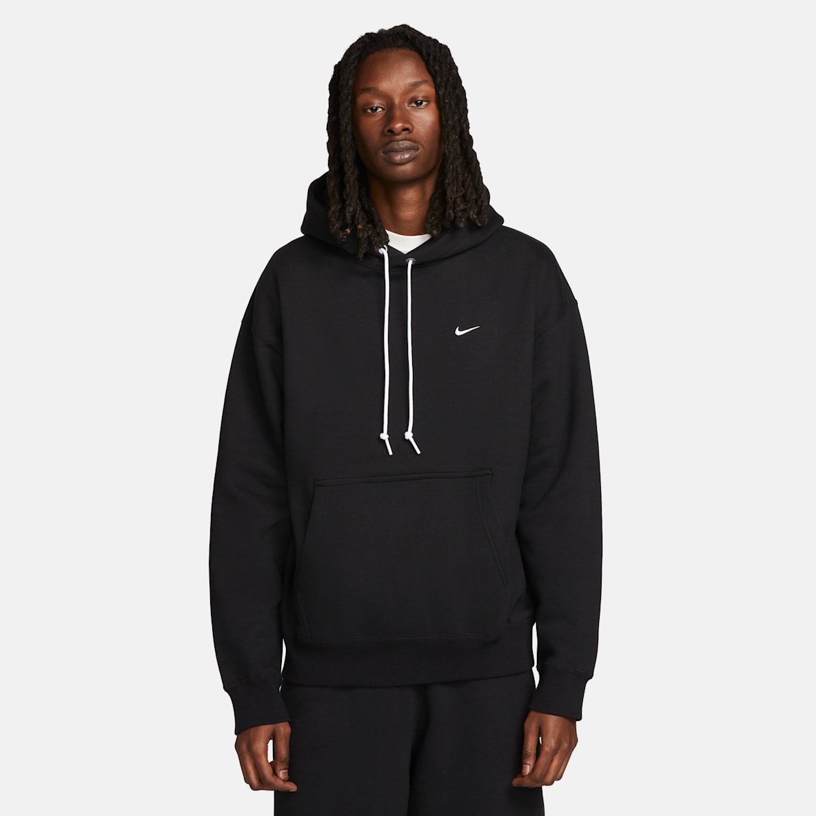 Nike Solo Swoosh Nike Solo Swoosh Men's Fleece Pullover Hoodie