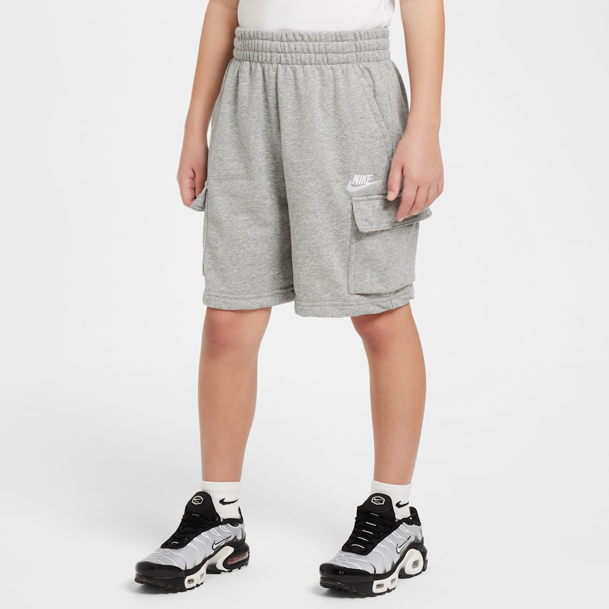Nike Sportswear Club Nike Sportswear Club Big Kids' French Terry Cargo Shorts