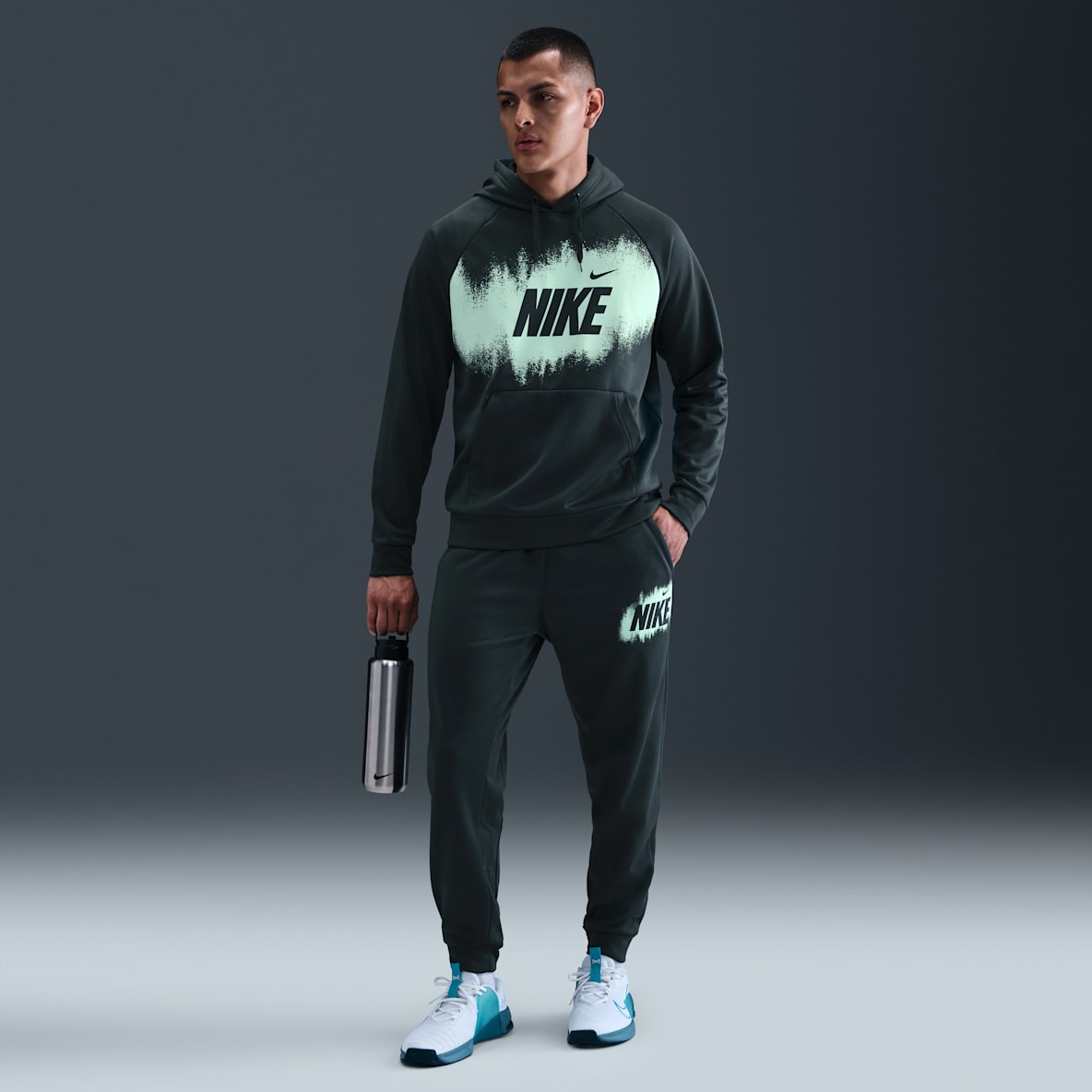 Nike Nike Joggers de tejido Fleece Therma-FIT para hombre