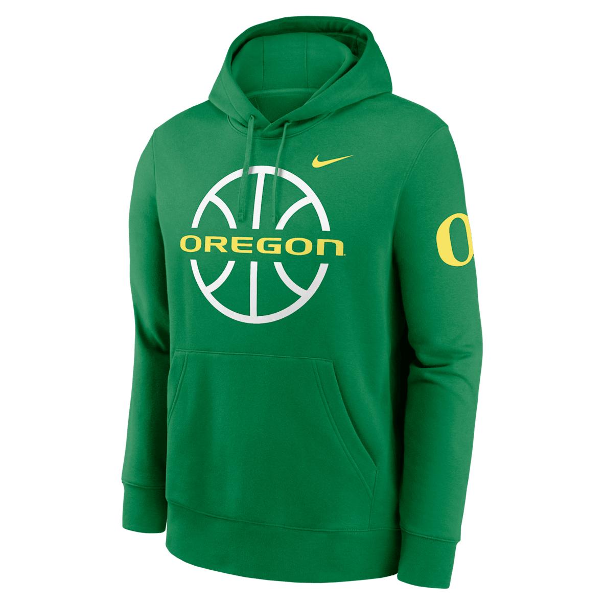 Oregon Ducks Club Basketball Icon Oregon Ducks Club Basketball Icon Men's Nike College Pullover Hoodie
