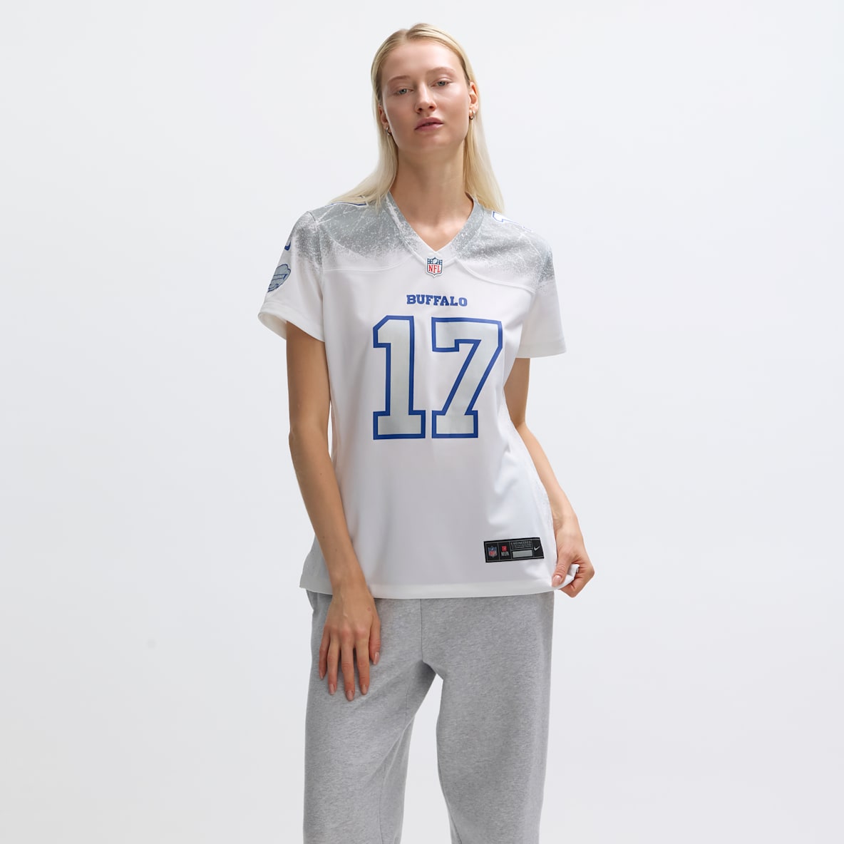 Josh Allen Buffalo Bills Rivalries Collection Josh Allen Buffalo Bills Rivalries Collection Jersey Nike de la NFL Game para mujer