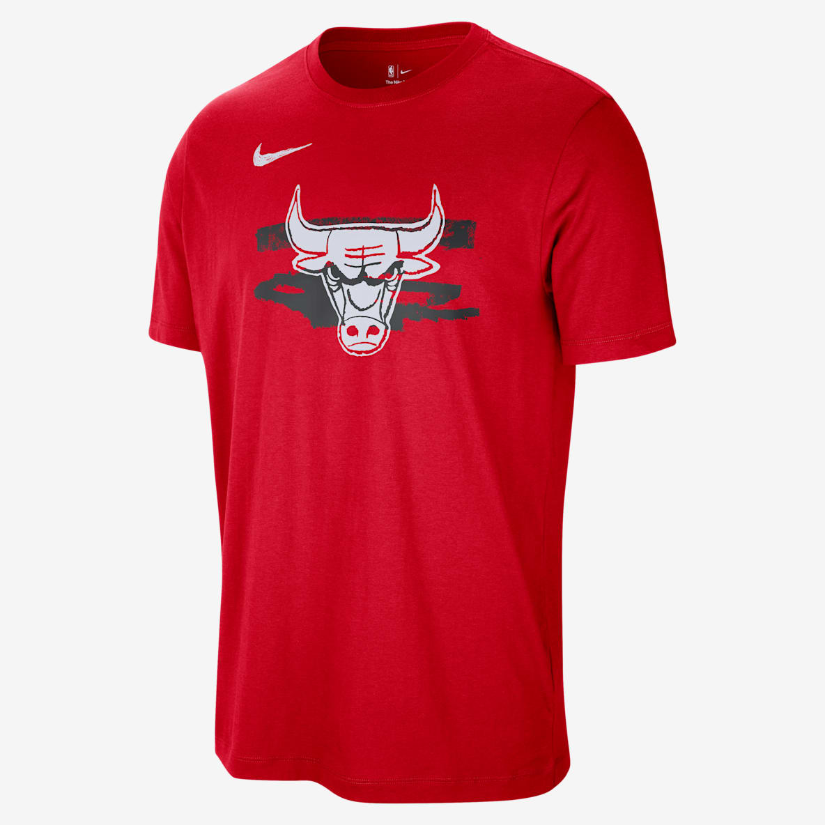 Chicago Bulls Courtside Chicago Bulls Courtside Nike NBA T-shirt för män