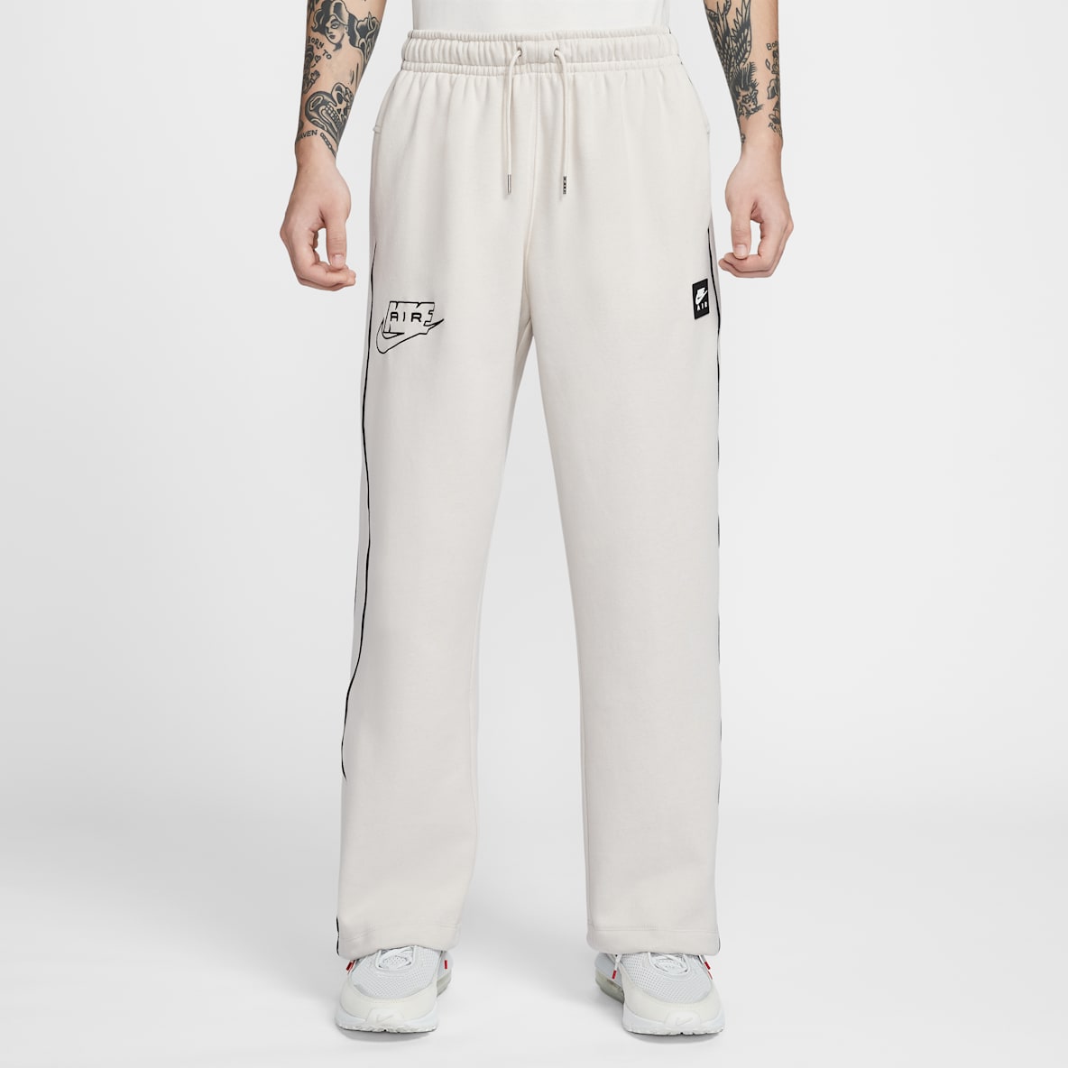 나이키 에어 나이키 에어 남성 오픈 헴 플리스 팬츠