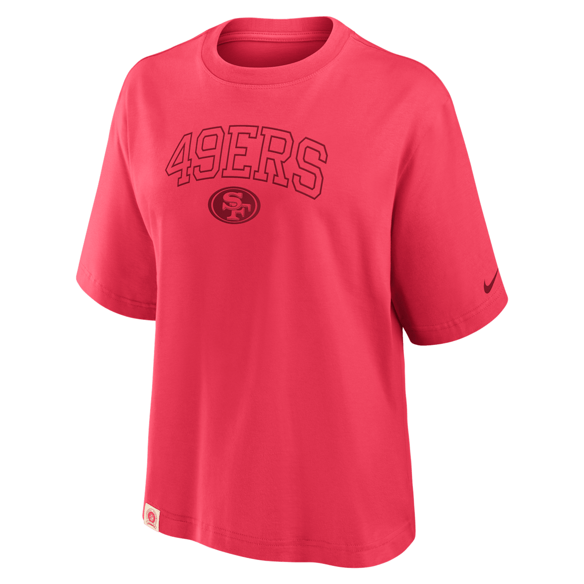 San Francisco 49ers Arch Boxy San Francisco 49ers Arch Boxy Women's Nike NFL T-Shirt