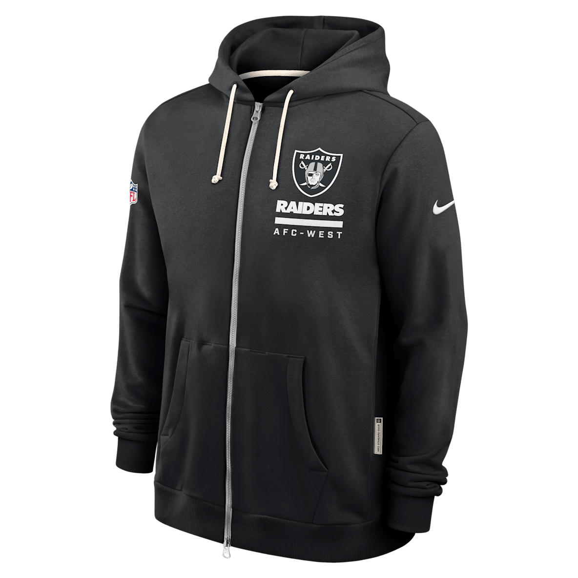 Las Vegas Raiders Utility Player Sideline Las Vegas Raiders Utility Player Sideline Men's Nike Dri-FIT NFL Full-Zip Hoodie