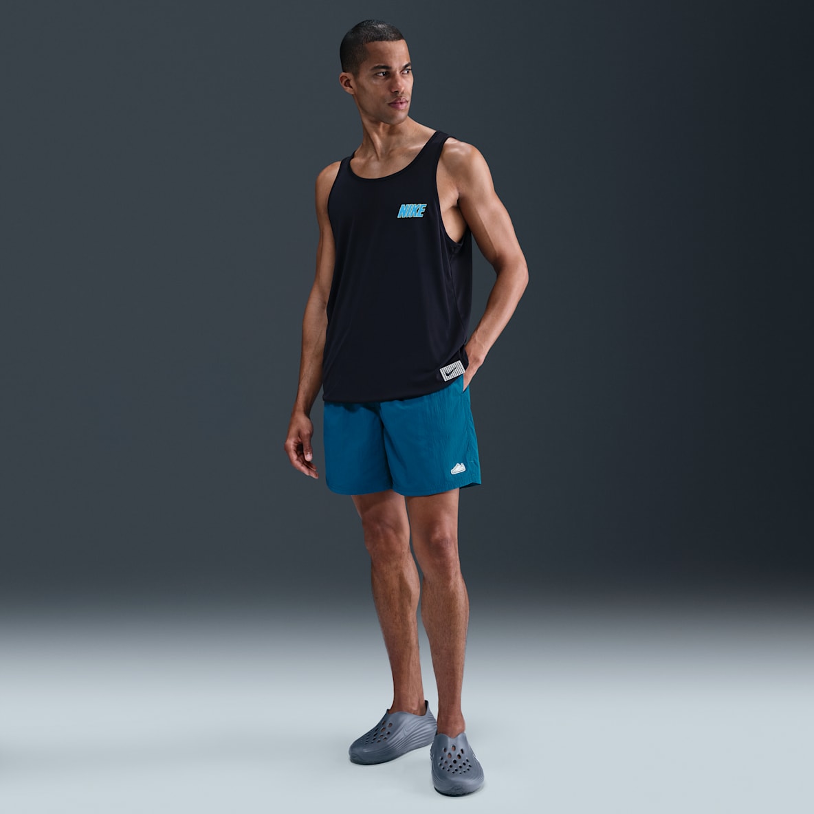 Nike Swim Breaker Shorts de vóleibol de 18 cm con forro completo para hombre