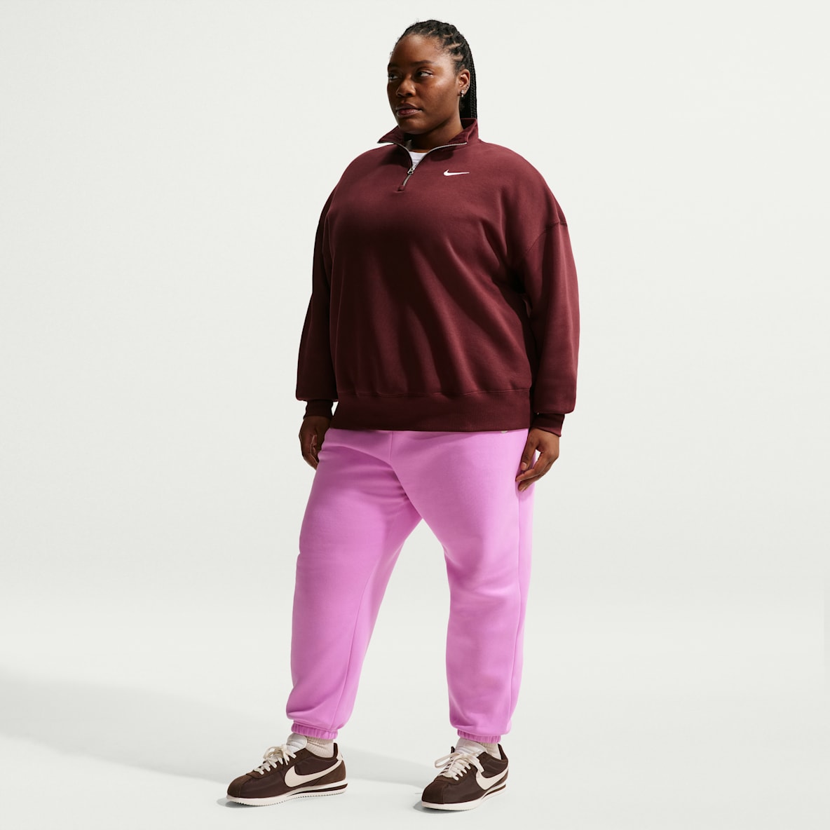 Nike Sportswear Phoenix Fleece Women's High-Waisted Oversized Sweatpants (Plus Size)
