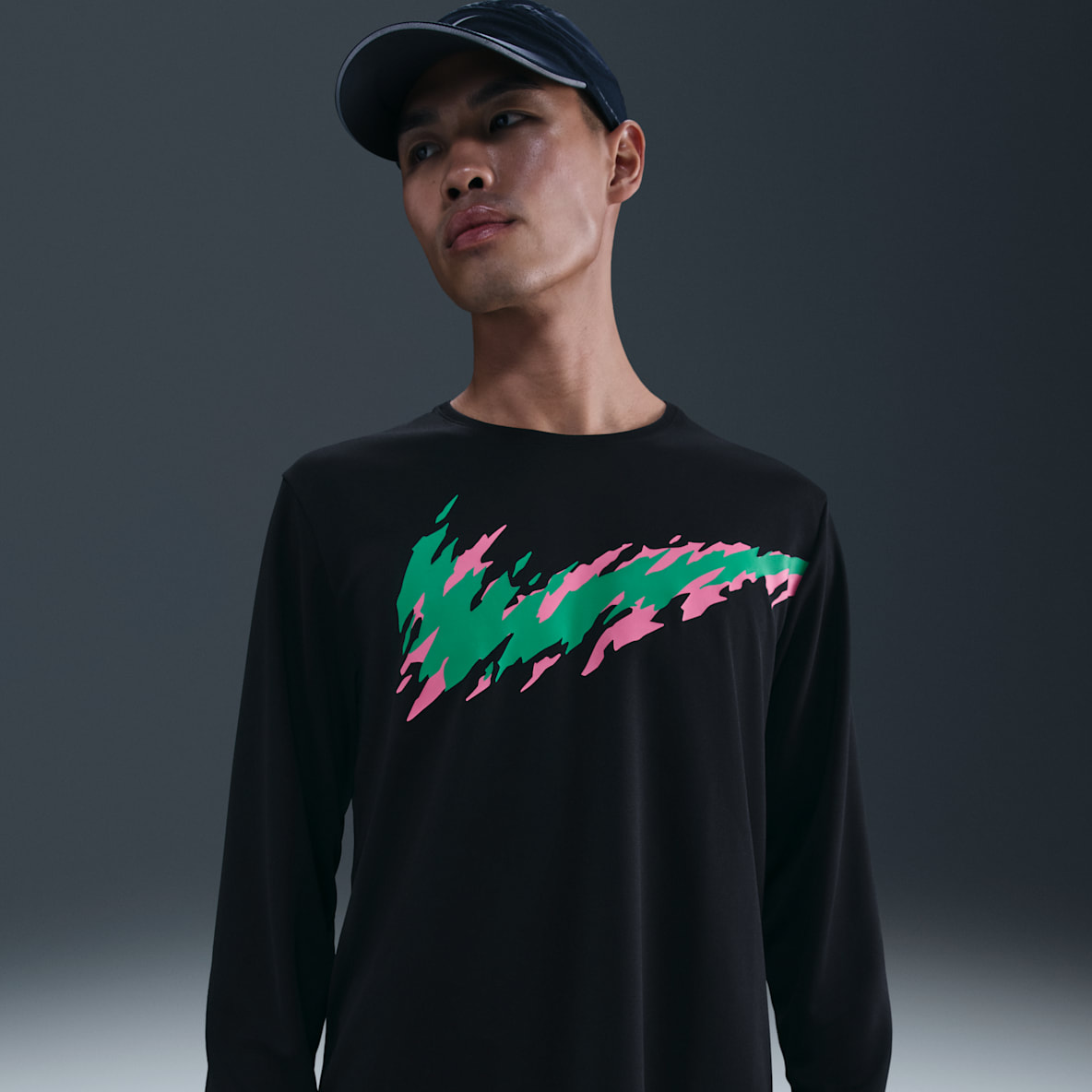 나이키 마일러 나이키 마일러 남성 드라이 핏 UV 긴팔 러닝 탑