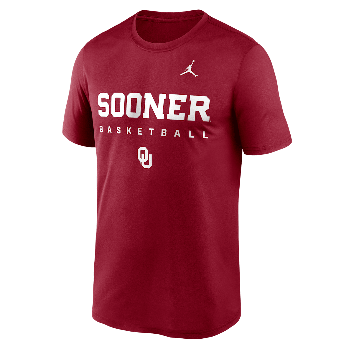 Oklahoma Courtside Basketball Legend Oklahoma Courtside Basketball Legend Men's Jordan Brand Dri-FIT College T-Shirt