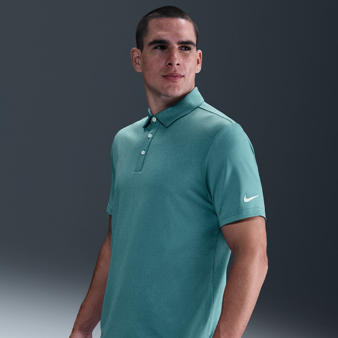 Nike Tour Nike Tour Polo de golf Dri-FIT jaspeado para hombre