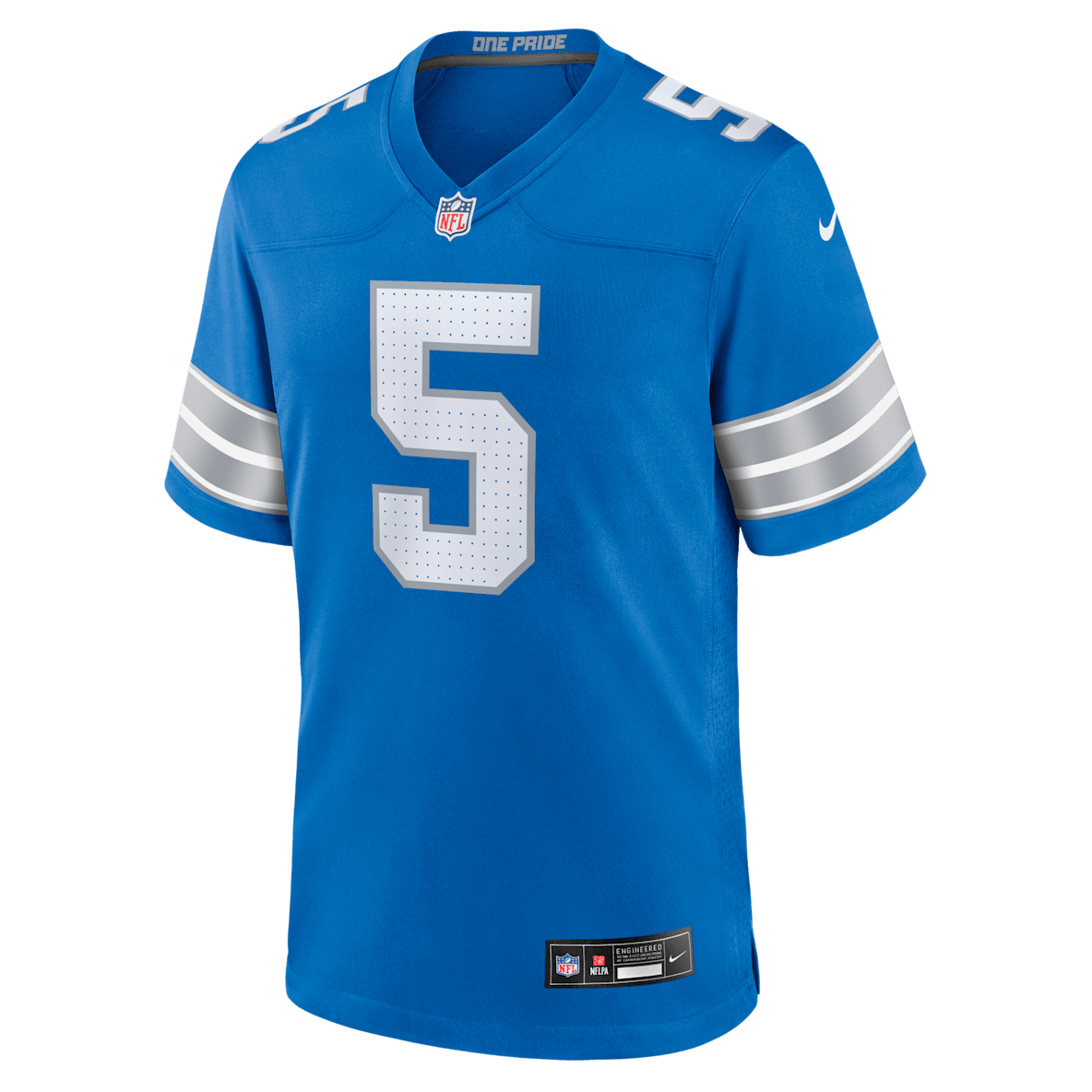 David Montgomery Detroit Lions David Montgomery Detroit Lions Men's Nike NFL Game Football Jersey