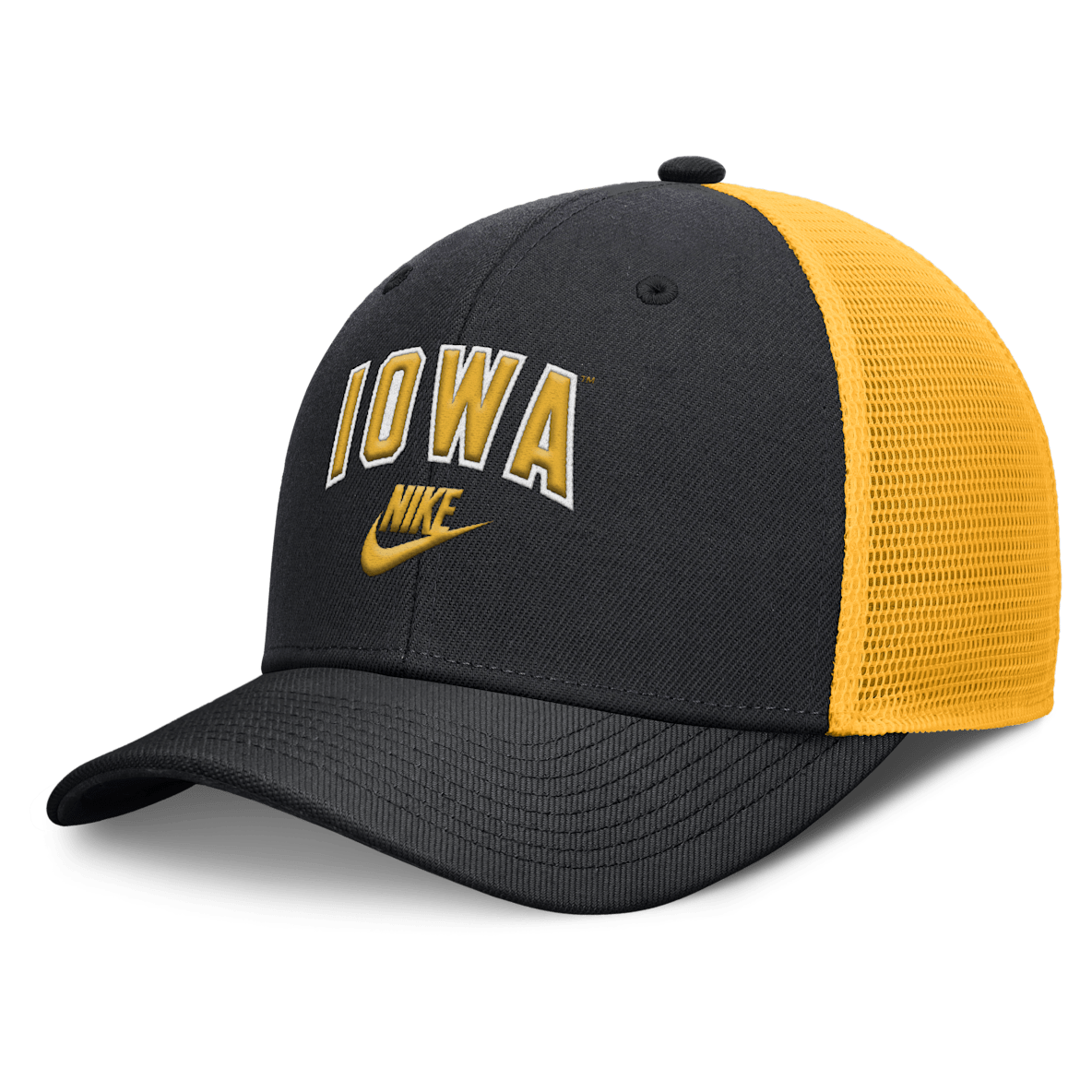 Iowa Legacy Arch Rise Iowa Legacy Arch Rise Men's Nike Dri-FIT College Trucker Adjustable Hat